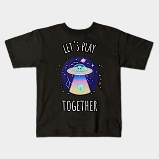 Alien UFO Kids T-Shirt